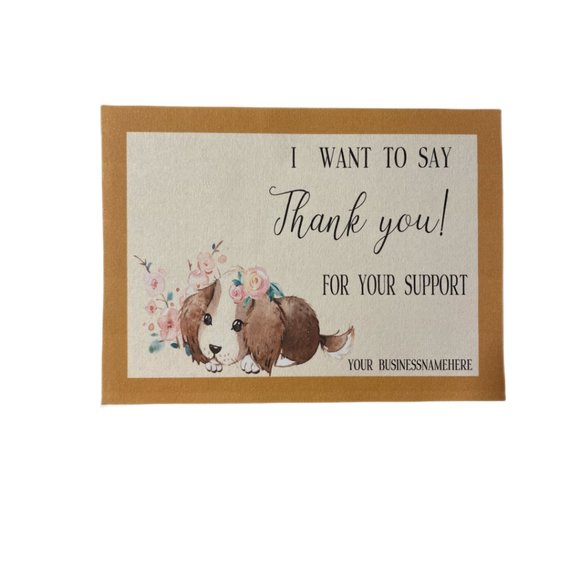 Thank You Small Business  Card - Picture 2 of 6